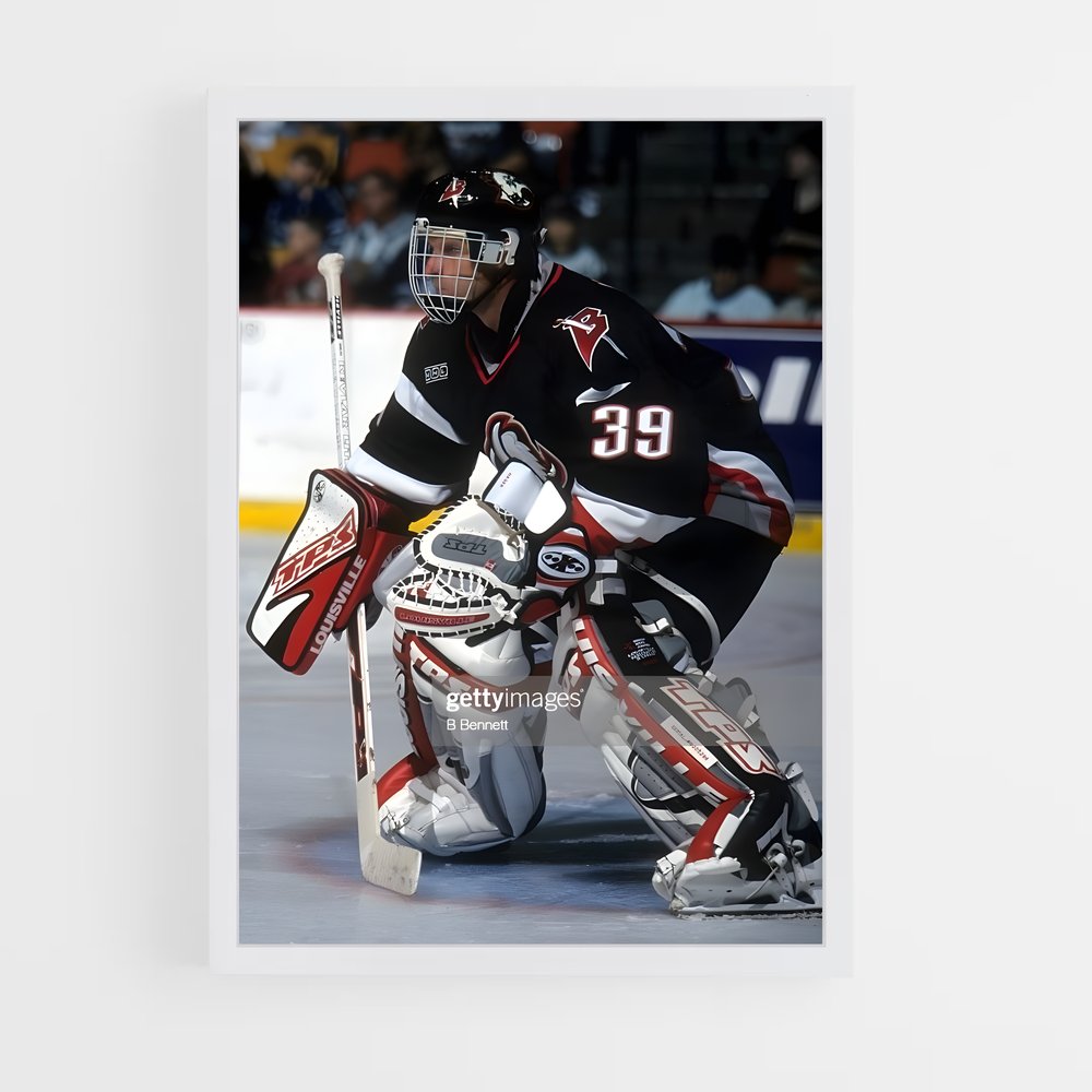 Poster Le Gardien de la Glace – affiche Hockey sur glace (vue 3)